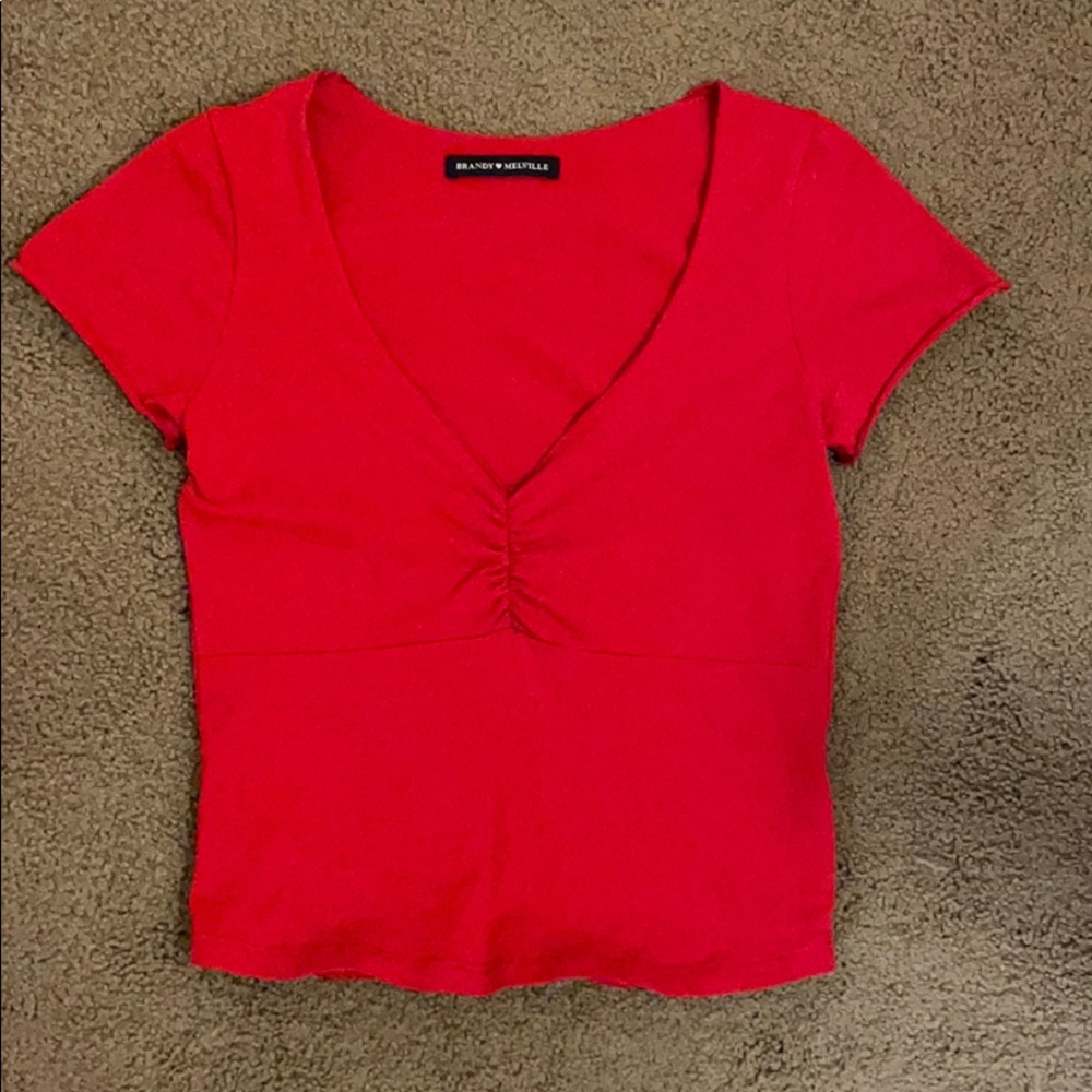 Brandy red top!